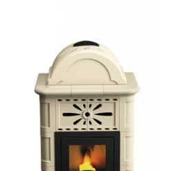 ROSY 13 Kw - Poêle à Granulés En Faïence EVA CALOR -Hawa Soldes Magasin poele granules faience eva calor rosy 13 4