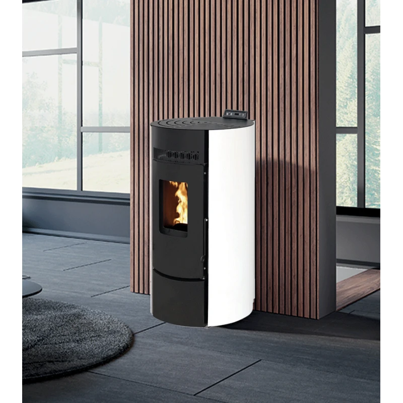 POÊLE À GRANULÉS LEANDRO 9 KW étanche - INTERSTOVES 2 POÊLE À GRANULÉS LEANDRO 9 KW étanche - INTERSTOVES – Image 2