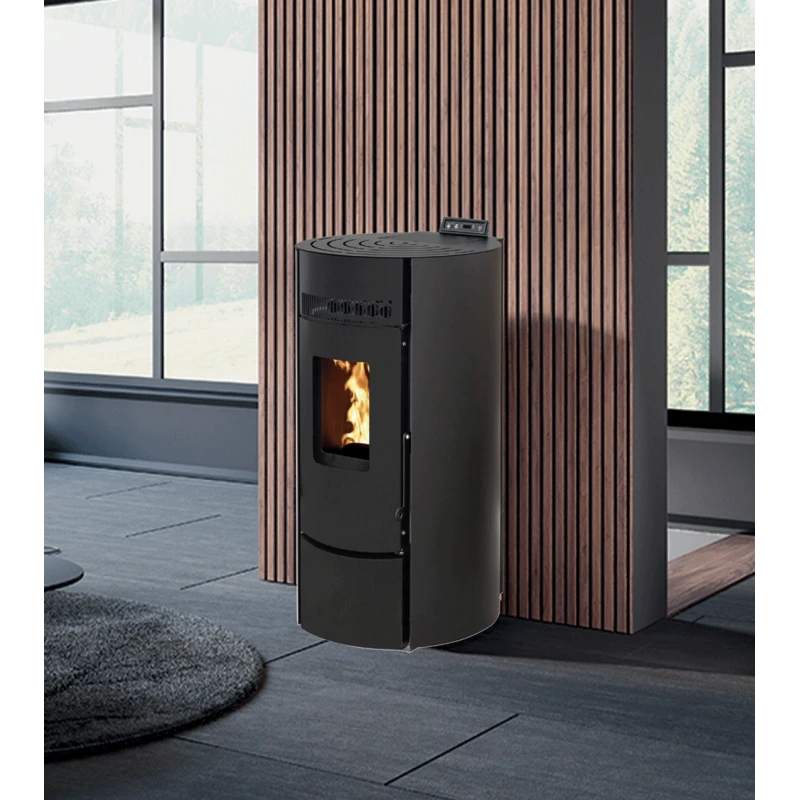 POÊLE À GRANULÉS LEANDRO 9 KW étanche - INTERSTOVES 1 POÊLE À GRANULÉS LEANDRO 9 KW étanche - INTERSTOVES